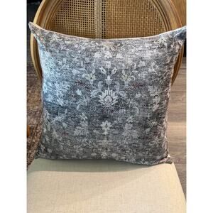 Chris Loves Julia X LOLOI Distressed Vintage Style Accent Pillow